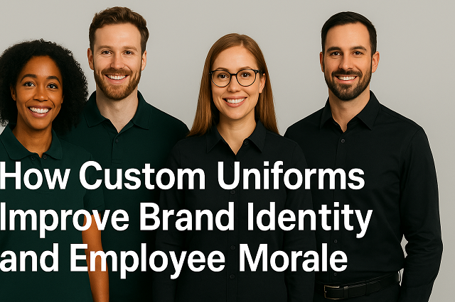 How Custom Uniforms Improve Brand Identity and Employee Morale